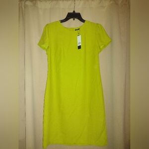 NWT Banana Republic Lime Midi Evening Dress